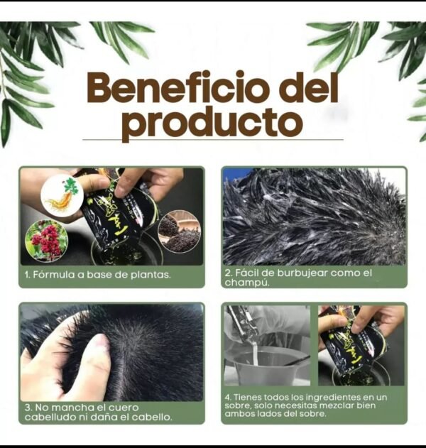 Shampoo tiente sobre - Image 2