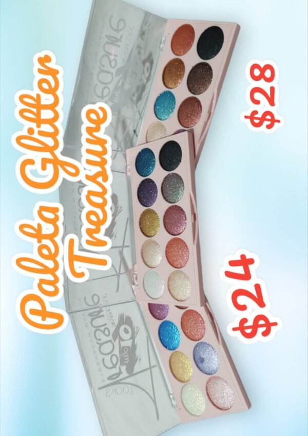 paleta glitter treasure